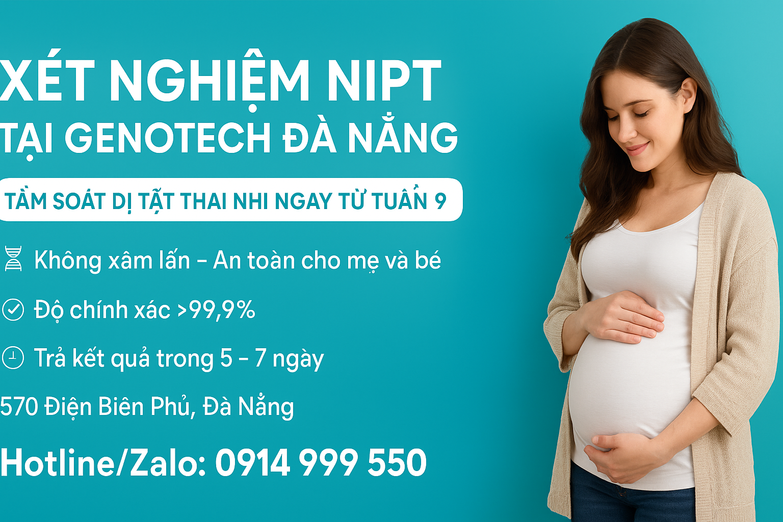 Xét Nghiệm NIPT Tại Đà Nẵng - Genotech Đà Nẵng